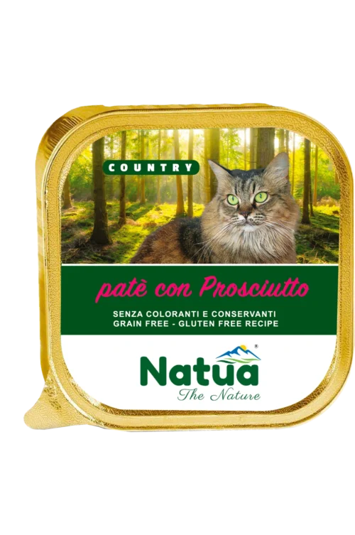 Natua Cat Country Ham 34 x 100gr AluTrays
