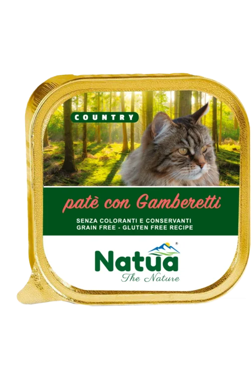 Natua Cat Country Shrimp 34 x 100gr AluTrays