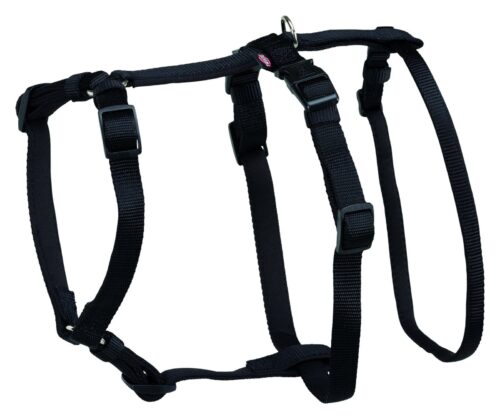 TRIXIE Stay harness, S–M: 40–65 cm/15 mm, black