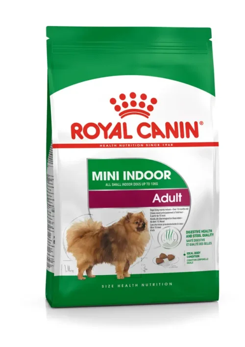 Royal Canin Mini Indoor Adult – Complete Dry Food for Adult Small Breed Dogs 1.5KG