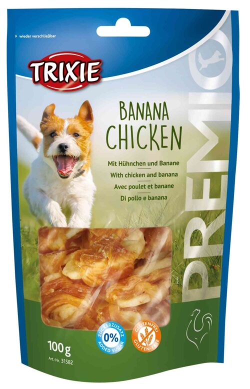 TRIXIE PREMIO Banana Chicken, 100 g