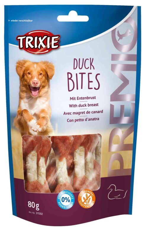 TRIXIE PREMIO Duck Bites, 80 g