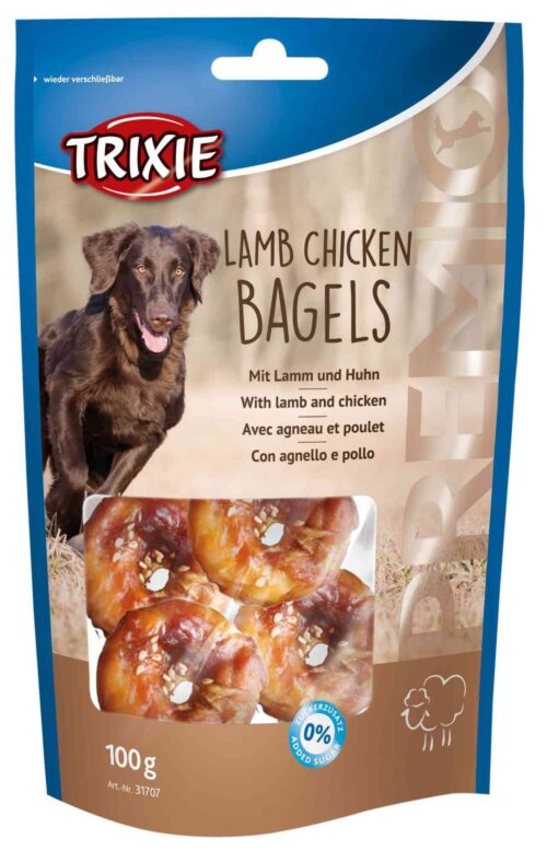 TRIXIE PREMIO Lamb Chicken Bagels, 100 g
