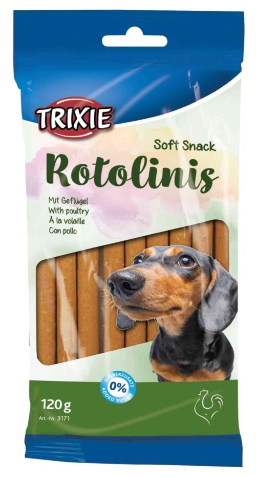 TRIXIE Rotolinis, poultry, 12 cm, 12 pcs./120 g