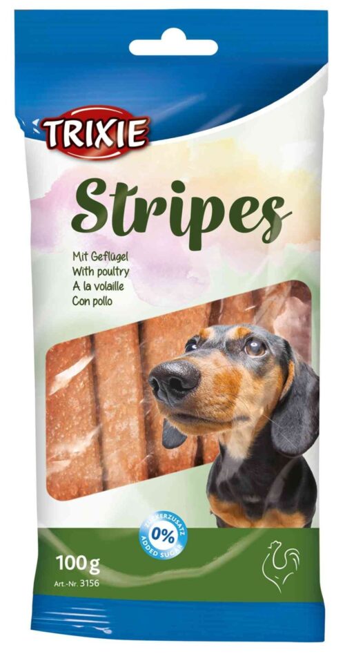 TRIXIE Stripes, poultry, 10 pcs./100 g