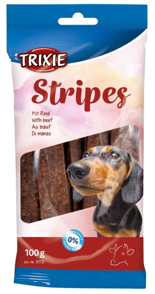 TRIXIE Stripes, beef, 10 pcs./100 g