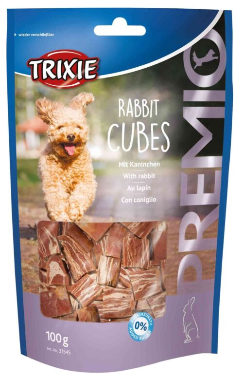 TRIXIE PREMIO Rabbit Cubes, 100 g