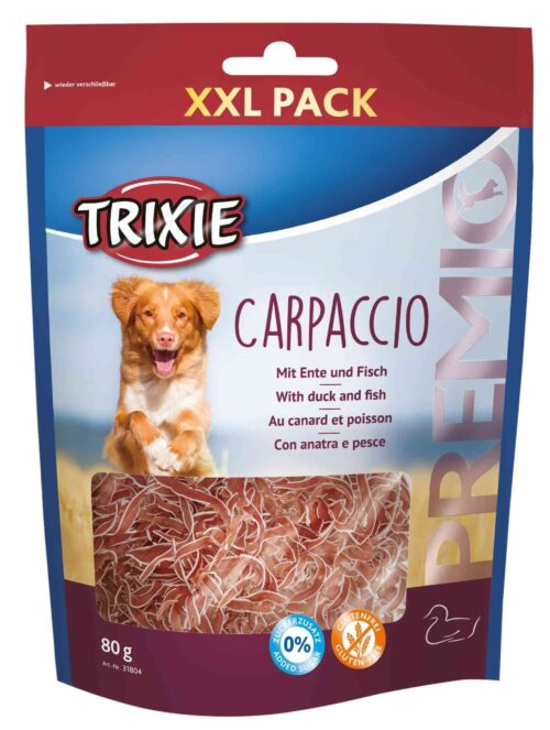 TRIXIE PREMIO Carpaccio with duck and fish, 80 g