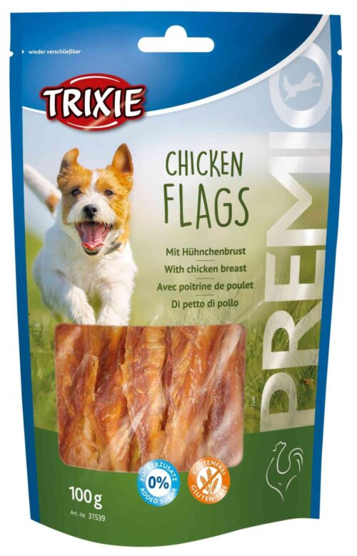 TRIXIE PREMIO Chicken Flags, 100 g