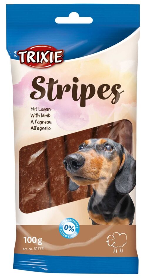 TRIXIE Stripes, lamb, 10 pcs./100 g