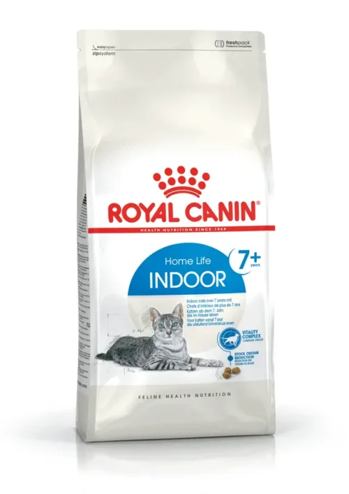 Royal Canin Indoor 7+  Complete Dry Food for Adult Indoor Cats (7+ Years) 1.5KG