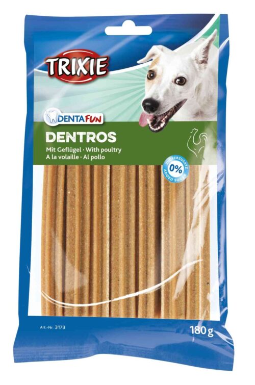 TRIXIE Denta Fun Dentros with poultry, 7 pcs./180 g