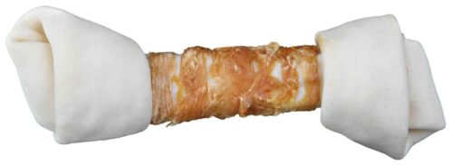 TRIXIE Denta Fun knotted chewing bone, chicken, 25 cm, 220 g