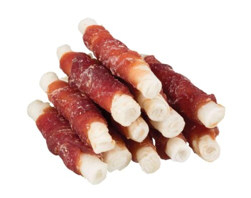 TRIXIE Denta Fun Mini chewing rolls, duck, 6 cm, 120 g