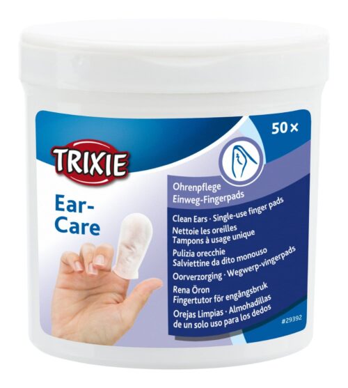 TRIXIE Fingerlings for ear care, 50 pcs.