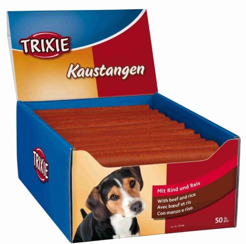 TRIXIE Chewing stick, beef, 65 g x 50 sticks