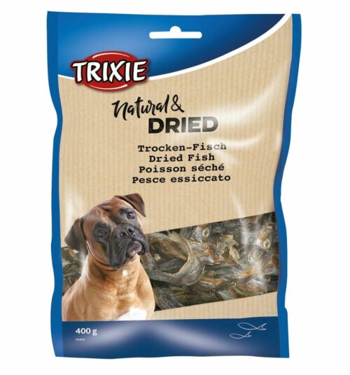 TRIXIE Sprats, dried fish, for dogs, 400 g