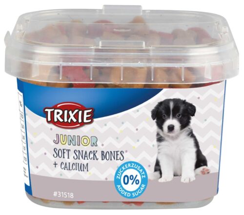 TRIXIE Junior Soft Snack Bones with calcium, 140 g