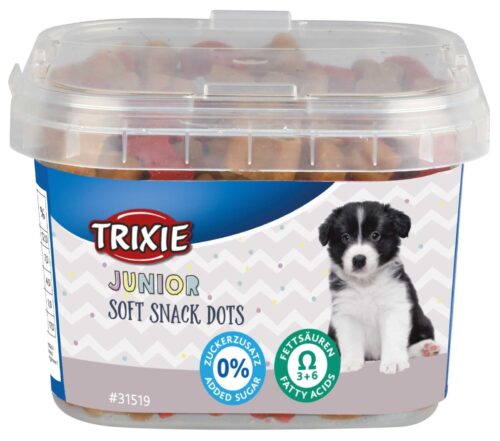 TRIXIE Junior Soft Snack Dots with Omega-3, 140 g