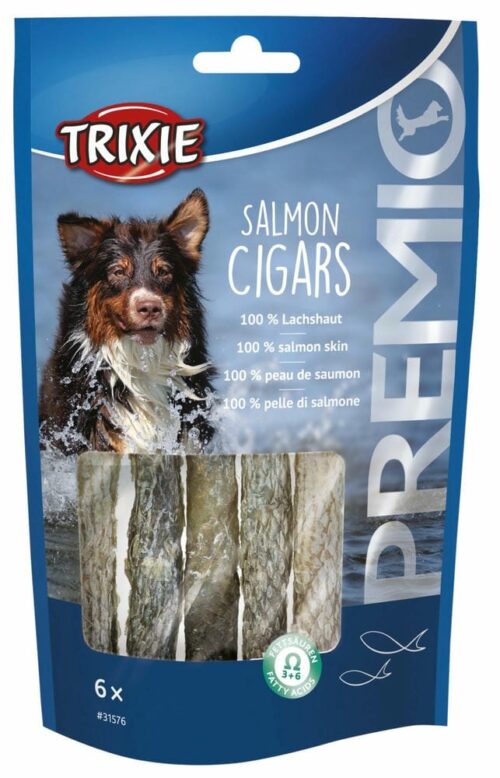 TRIXIE PREMIO Salmon Cigars, 12.5 cm, 6 pcs./70 g