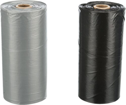 TRIXIE Dog poop bags, 2 rolls of 20 bags, sorted