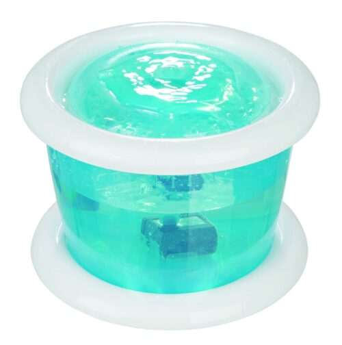 TRIXIE Bubble Stream water dispenser, 3 l, blue/white