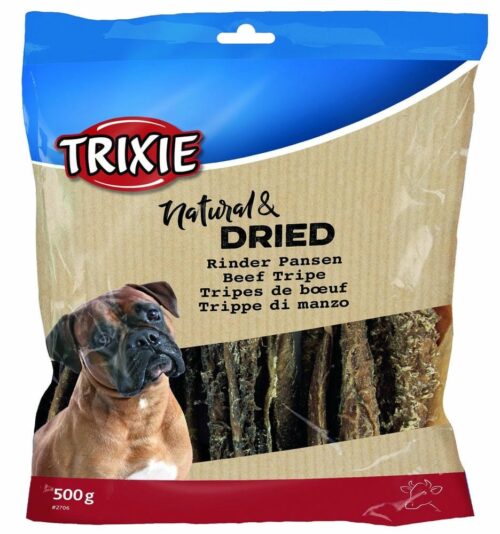 TRIXIE Beef tripe, dried, 500 g