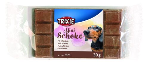 TRIXIE Mini Schoko dog chocolate, 30 g
