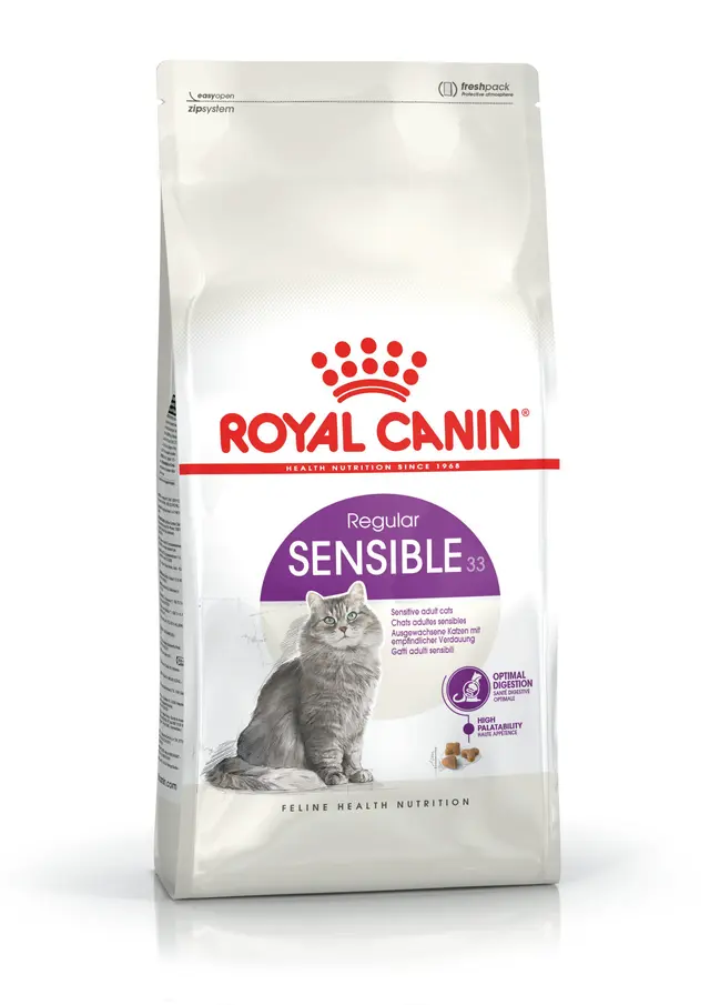 Royal Canin Sensible 33 – Complete Dry Food for Adult Cats with Sensitive Digestion