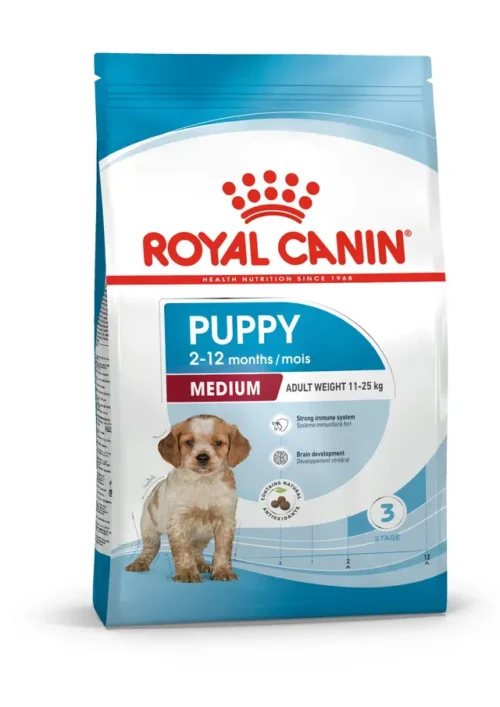Royal Canin Medium Puppy – Complete Dry Food for Medium-Breed Puppies 4kg | 15kg