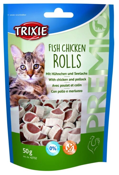 TRIXIE PREMIO Rolls, chicken/pollock, 50 g