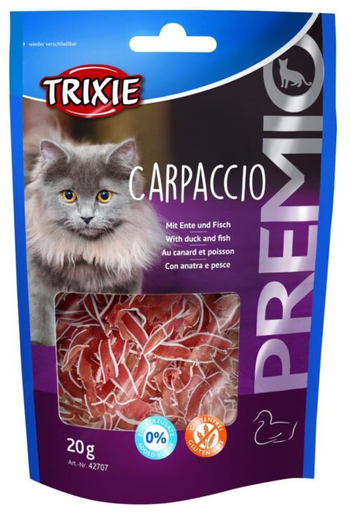 TRIXIE PREMIO Carpaccio with duck and fish, 20 g
