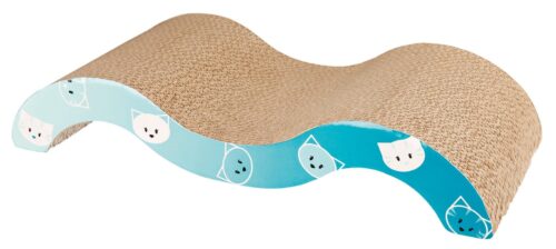 TRIXIE Mimi scratching wave, 50 × 9 × 23 cm, turquoise