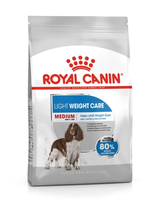 Royal Canin Medium Light Weight Care – Complete Dry Food for Adult Medium Breed Dogs 3KG