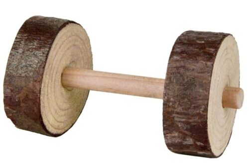 TRIXIE Natural Living dumbbells, ø 4.5 × 9 cm, 2 pcs.