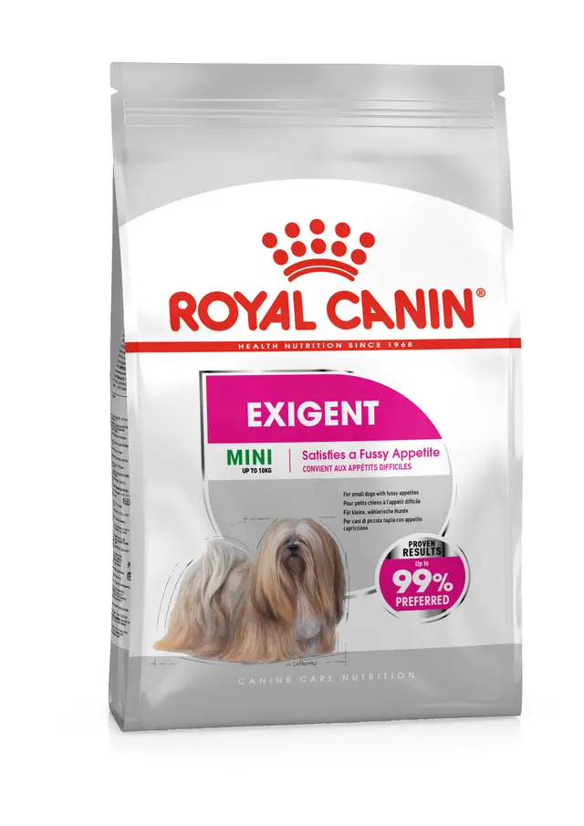 Royal Canin Mini Exigent – Complete Dry Food for Fussy Small-Breed Dogs 1kg | 3kg