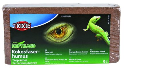 TRIXIE Coco soil, substrate, pressed, gives 9 l