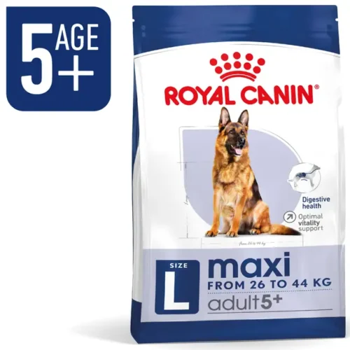 Royal Canin Maxi Adult 5+ Complete Dry Food for Large Breed Dogs 5+ Years | 4kg | 15kg