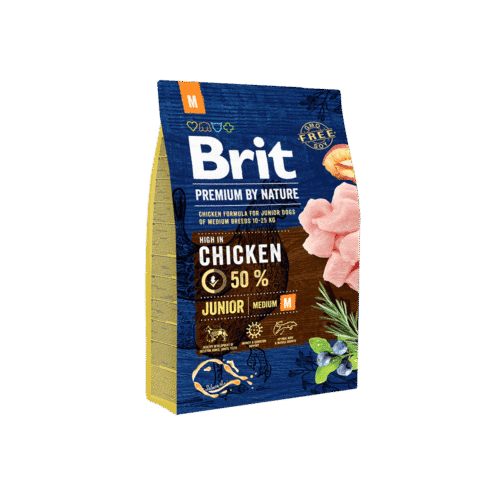 Brit Premium by Nature Chicken Junior Medium Breed