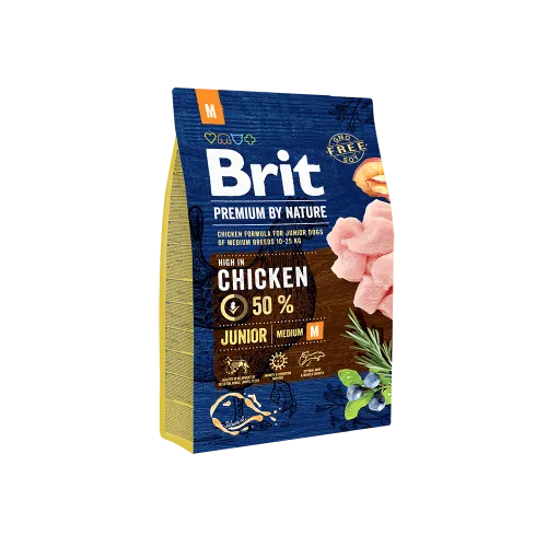 Brit Premium by Nature Chicken Junior Medium Breed