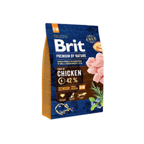 Brit Premium by Nature Chicken Senior S+M Breeds