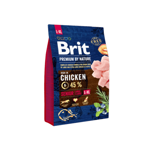 Brit Premium by Nature Chicken Senior L+XL Breeds