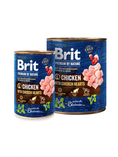 Brit Premium by Nature Chicken with Hearts