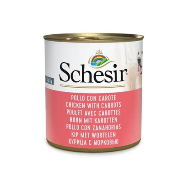 Schesir In Jelly Dog Chicken With Carrots 16x285g Cans