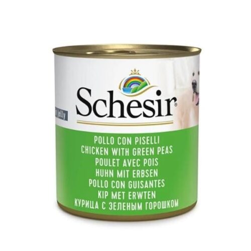Schesir In Jelly Dog Chicken With Peas 16x285g Cans