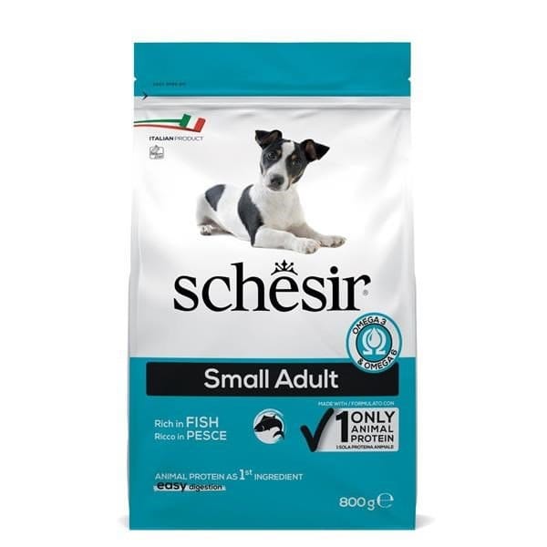 Schesir Small Dog Fish Dry Food 800g | 2kg - Image 2