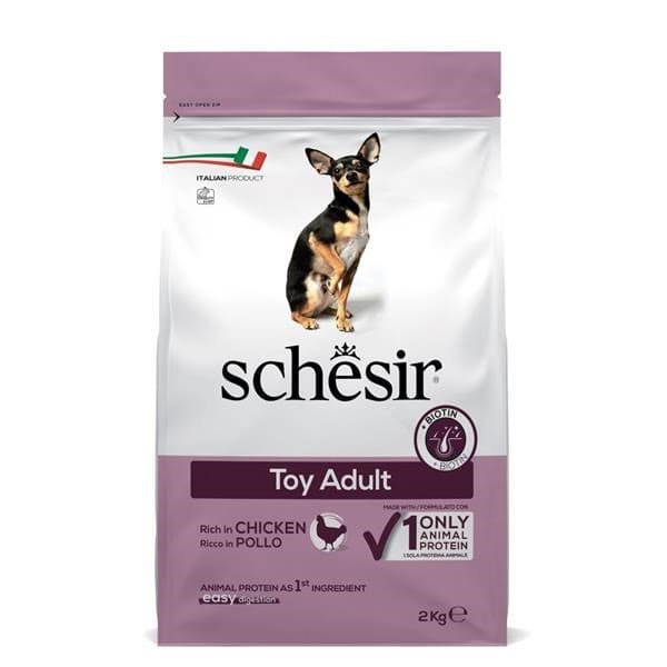 Schesir Toy Adult Dog Chicken Dry Food 800g | 2kg