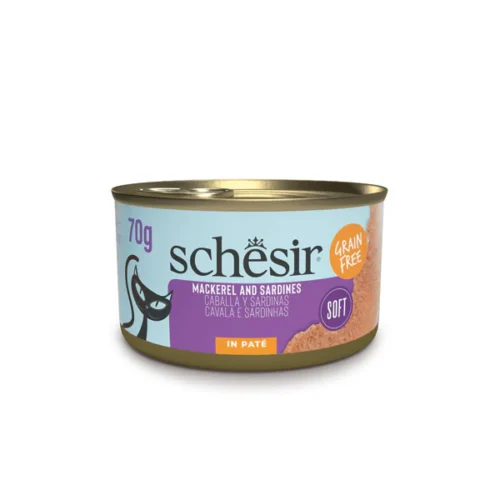Schesir Mackerel and Sardines in Pâté 12x70g Tins