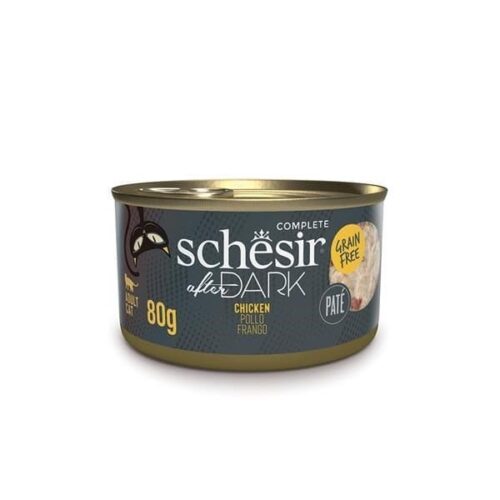 Schesir After Dark Chicken in Paté 12x80g Tins