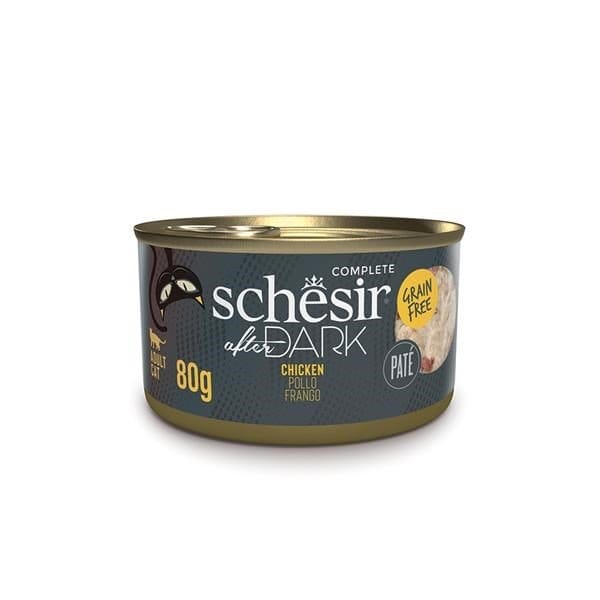 Schesir After Dark Chicken in Paté 12x80g Tins